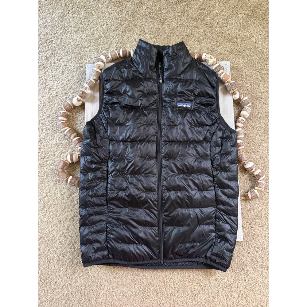 Patagonia Men’s Micro Puff Black Puffer Vest